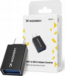 Adapter USB Wozinsky W10GY1S USB-A - USB-C Czarny (5907769376757)