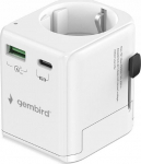 POWER ADAPTER GROUNDED 20W/WHT TPA-EU1A1C20-01-W GEMBIRD