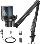 Microphone Maono DM40S Pro Wireless Microphone USB-C Ai Rgb