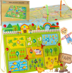 RoGer Magnetic Maze Table Game &ldquo;Farm&rdquo;