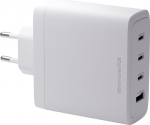 D. Bramante dbramante1928 recharge - power adapter - 140 Watt - 4 output contacts (3 x USB-C, USB) - vit