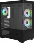 Zalman CHRONIX case V2 Mid Tower ARGB fan x3 czarna