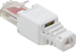 RJ45 Toolless Connector Cat6 White