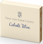 FABER-CASTELL Tintenpatronen GvFC Cobalt Blue 6x