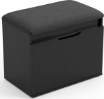 Ikonka VIRA shoe cabinet with seat and storage, 60 x 50 x 35 cm