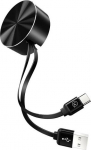 Kabel USB Usams USB-A - 1 m Czarny (TCUSBZH01)