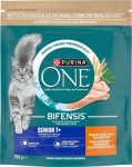 PUI PURINA One Bifensis Senior 7+ Rich in chicken - dry cat food - 750g