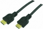 Logilink HDMI cable Ethernet A -> A St/St 15.00m Gold