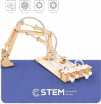 Extra Digital Wooden Assembly Kit Excavator, STEM Educational Toy