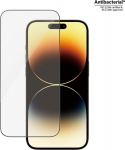 Kaitseklaas Apple iPhone 14 Pro, musta &auml;&auml;rega, Ultra-Wide Fit, PanzerGlass