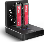 SSD ACC DOCK STATION USB-C/2XM.2 NVME ADSA-M2C22 AXAGON