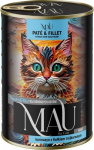 DOLINA NOTECI MAU Pate and Fillet Crimson with pansy - wet cat food - 400g