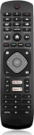 Lamex LXP1725 TV Remote Control for Philips LCD/LED TV RM-L1725/1285V Netflix, Rakuten