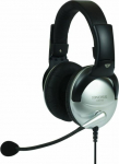 Koss | Headphones | SB45 | Wired | On-Ear | Microphone | Silver/Black | Noise canceling