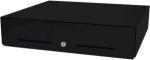 apg Solutions 25x APG E3000 Series, Cash Drawer, 400x134x391mm, EUR, 4 note / 8 coin / 1 receipt compartments, cylinder lock, 3-pos., RJ12, black - cash drawer, front-opening, type: cash drawer, currency: EUR, note compartments: 4, coin compartments: ...