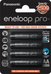 Panasonic Eneloop Pro AA 2500 mAh - battery pack, 4 pc package