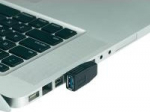 Renkforce USB-Adapter - USB Typ A (M) links angled to USB Typ A (W)