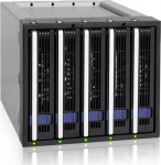 Backplane IcyDock 5x8.9cm SATAI-III in 3x5.25" MB155SP-B sw