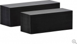 Evolis plastic cards, black, long, 500 pcs - Plastic card, PVC, 500 pcs., 20 mil, 50 x 150 mm, colour: black, fits for: Edikio Flex