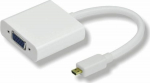 MicroConnect HDMI Micro - VGA adapter M-F, HDMI Micro D type - VGA 25cm