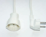 E&P SV 5 - 5 m - Wei&szlig; - 1 AC-Outputs - 250 V - 16 A - Wei&szlig;