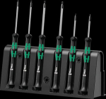 Wera Tools WERA 2052/6 for electronic applic. screwdriver set + Rack
