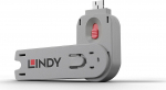 LINDY key for USB Typ A Port Schloss pink
