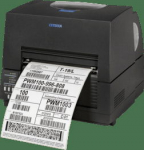 Citizen CL-S6621, 8 dots/mm (203 dpi), ZPLII, Datamax, Dual-IF, black - label printer, thermal transfer, direct thermal, resolution: 8 dots/mm (203 dpi), media width (max.): 178 mm, print width (max.): 168 mm, speed (max.): 150 mm/s, dual interface ( ...