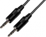 E&P B 111/2 - 3.5mm - Male - 3.5mm - Male - 2.5 m - Schwarz