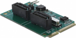 Delock Speichercontroller (RAID) - 2 Sender/Channel