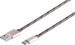 shiverpeaks 14-50077 USB Kabel 0.3 m 2.0 USB A USB C Braun (14-50077)