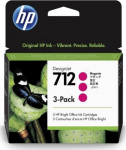 29 HP 712 3x Magenta Ink Cartridge