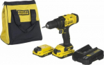 Cordless Drill Stanley SFMCD700C2S 18 V 2 x battery 1.5 Ah