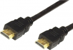Blackmoon (51821) HDMI cabel 3m 24K GOLD cabel High Speed v1.4