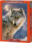 1565 Castorland 500 Elements, A lonely wolf (52431)