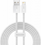 Kabel USB Baseus USB-A - Lightning 2 m White (BSU3004WHT)