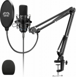 Mozos Microphone Kit MKIT-700PRO v2 Microphone USB + Pop filtr + stand