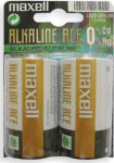 Maxell Battery Alkaline D Mono LR20 2St