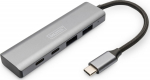 Digitus | USB-C 4 Port HUB 2x USB-A + 2x USB-C Gen2 | DA-70245 | USB-C Hub