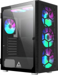 Montech X3 Glass Midi Tower, RGB, Tempered Glass - schwarz