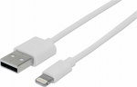 Kabel USB Techly USB-A - Apple 30-Pin 1 m White (ICOC APP-8WH1)