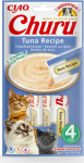 INABA Churu Tuna Recipe - cat treats - 4x14 g