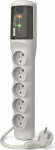 Acar power strip Power strip Acar XP easy 3.0m szara