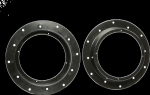 2GO ACV Speaker rings &Oslash; 165 mm Audi / VW / Skoda door front 430841