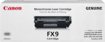 Canon FX 10 Sort 2000 sider Toner 0263B002