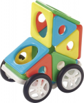 Millennium Magnets Cars, 8 triangles, 12 Quadrate, 2 R&auml;der