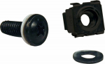 Eaton Tripp Lite Series Rack Enclosure Cabinet Square Hole Hardware Kit Screws, Washers - Screws, nuts and washers for rack