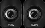 SVEN 130 USB-powered (2x3W); Volume control on the back