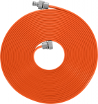 Gardena Orange hose sprinkler, complete with fittings, length 15 m