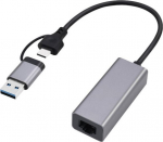 GEMBIRD Karta sieciowa USB 3.1 USB-A/USB-C 2.5 Gb/s